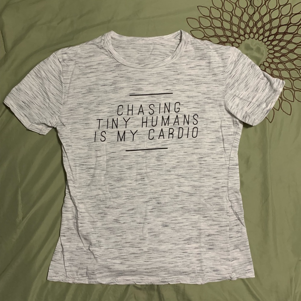 My cardio is chasing toddlers t-shirt